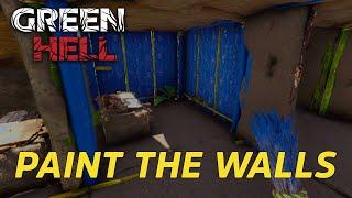 Green Hell Decorations Update - How To Paint The Walls In The Latest Update