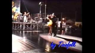 DOLORE valzer suonato dal maestro FRANCO BERGAMINI con ballo Tiziofolk e Debora - 02 agosto 1999