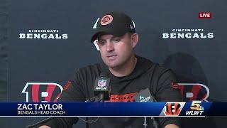 Zac Taylor speaks after loss to Chargers in primetime