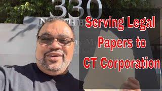 Los Angeles process server, Glendale Process Server, Serving legal documents to CT Corporation