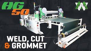 High Speed Banner Finishing Machine - HG50 I Miller Weldmaster