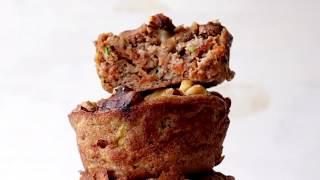 Harvest Paleo Carrot Cake Muffins (Sugar-free/Gluten-free/Grain-free)