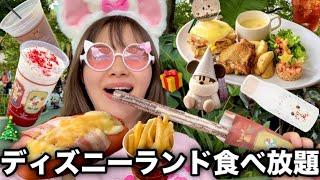 ひとりディズニーランドでクリスマス飯を食べ尽くす！！！