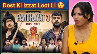 Panchayat 3 | Daru Party | 4BoysDown | 4BD | @4boysdown  New Video | REACTION | SWEET CHILLIZ |