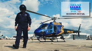 Miami Police VLOG: AVIATION 2022 - PATROLLING IN THE HELICOPTER