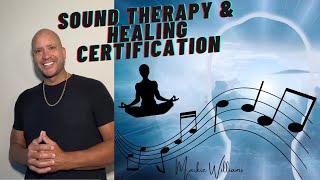 Sound Therapy And Healing Certification