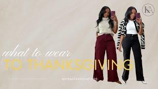 How to dress Stylish | Thanksgiving Outfits | Fall Fashion Trends | Kira's Fashion Finds