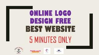 logo design online free without registration in 5 minutes