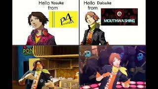 Hello Yosuke from Persona 4. Hello Daisuke from Mouthwashing.