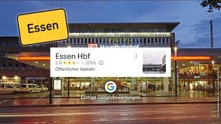 Essen Hauptbahnhof #googlebewertungen #bewertungen #essen #hauptbahnhof #hbf #bahnhof #lustig