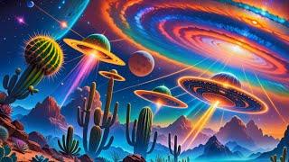 Nexxus 604 - Out of Space - Psychedelic trance mix • (4K AI animated music video)
