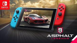 Asphalt 9: Legends is coming to Nintendo Switch!