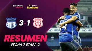 CS Emelec 3 - 1 Técnico Universitario / Resumen Fecha 7 / 2da Etapa / LigaPro Ecuabet