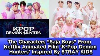 The Characters "Saja Boys" From Netflix Animated Film 'K-Pop Demon Hunters' Inspired By STRAY KIDS