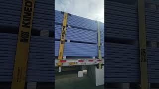 starting the day with some sheetrock. #flatbed #flatbedtrucking #truckdriver #flatbedlife #trucker