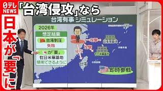 【「台湾侵攻」なら】自衛隊にも被害…アメリカがシミュレーション  阻止には「日本が要」ナゼ？