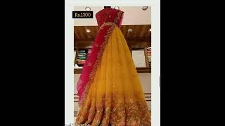 New Half Saree Lehenga collection|| #shorts