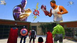 Franklin Got Full Powers of Iron Gauntlet Became a Strongest in GTA 5