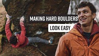 Making Hard Boulders Look Easy • Aidan Roberts on Gritstone