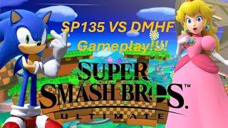 Sonic P135 and my Sis play SSBU