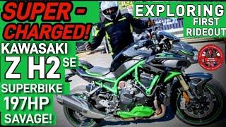2025 | Z H2 SE | SUPERCHARGED | Kawasaki | Ninja | First Ride Out | 4K