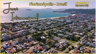 PRAIA DE JURERÊ INTERNACIONAL - Florianópolis - BRASIL - DRONE 4K