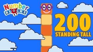 Numberblocks 200 Blocks Standing Tall