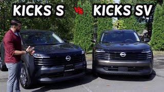 2025 Nissan Kicks S vs 2025 Nissan Kicks SV Comparison | Which one Should you Buy?