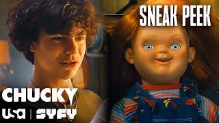 "Hey! Wanna play?" | SNEAK PEEK | Chucky | SYFY & USA Network