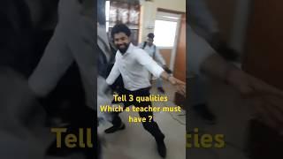 Teachers qualities #english #teacher #classroom #dance #students #love teacher’s day #dailyvlogs