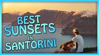 Santorini : 6 SECRET SUNSET SPOTS [Away from the crowds]