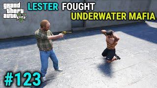 Lester And Techno Gamerz Fought Underwater Mafia || gta 5 #123 #technogamerz #ytshorts