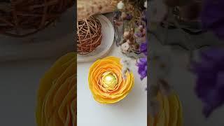 Мои первые шаги в свечной флористике