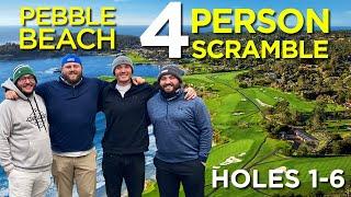 Pebble Beach in Wisconsin?!?! | Public Golfers 4 Person Virtual Scramble | Part 1/3