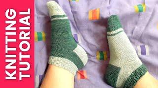 Knitting Socks Two at a Time on Magic Loop [Step-by-Step]