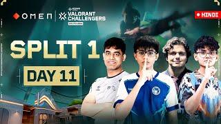 [HINDI] OMEN VALORANT Challengers South Asia 2025 Split 1 - Day 11