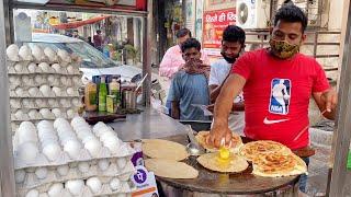 Egg Roll with Chowmein | Delhi’s Popular Healthy Egg Roll | Indian Street Food