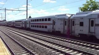 New Jersey Transit : Various Trains Stopping & Bypassing Elizabeth Station