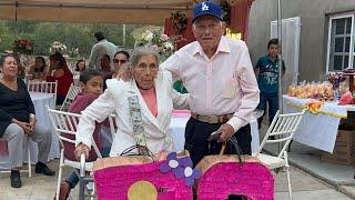 70 AÑOS DE MATRIMONIO Doña Micaela Y Don Pedro Malanoche Valparaíso 05/10/24