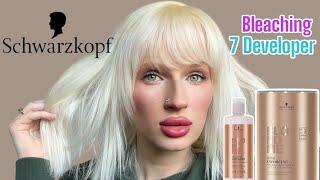 BLEACHING My Hair Schwarzkopf Blondme Bleach & 7 Developer(Dark Long Roots)