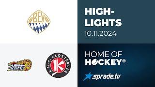 10.11.2024 - Highlights - EHC Waldkraiburg vs. EHC Klostersee