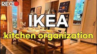 IKEA kitchen organization installation SHOWROOM  shopping in korea vlog ,haul , KOREA VLOG FOOD