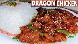 Restaurant Style Spicy Dragon Chicken Recipe Easy by Mughals art of Cooking