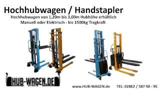 Hubwagen / Gabelhubwagen / Ameise / Hochhubwagen / Hubtische / Hubwagen kurz oder lange Gabel