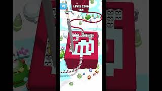 Gameplay top mobile games Relaxing n satisfying game iOS/ANDROID Stacky Dash  #shorts Level 2286