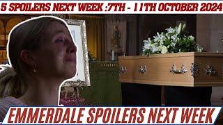 5 Emmerdale spoilers next week from 7th - 11th October 2024: Tom’s Shocking Betrayal & Divorce Drama