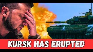 Russia Counter Attacks At Kursk. The Area Becomes A Volcano