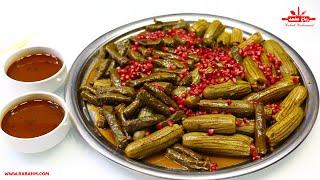 Stuffed Zucchini and Grape Leaves وصفة اليالنجي اللذيذ… محشي الكوسا وورق العنب بطعم يفوق الخيال!