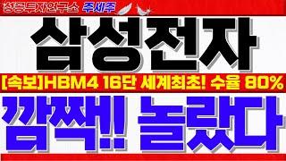 [삼성전자 주가 전망]중국 창신메모리 수율 80% 악재!! 사실무근 가능성!! 27일(내일) 부터 큰자금 유입됩니다. 반드시 확인! #삼성전자주가 #삼성전자주식 #삼성전자 엔비디아