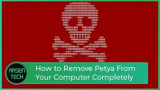 How To Remove Petya Ransomware | Malware Removal Tutorial